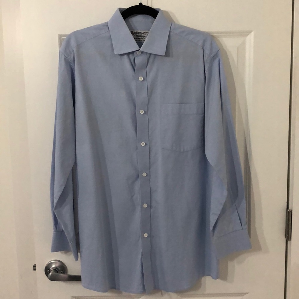 Like New L Blue Men’s Button Down Dress Shirt